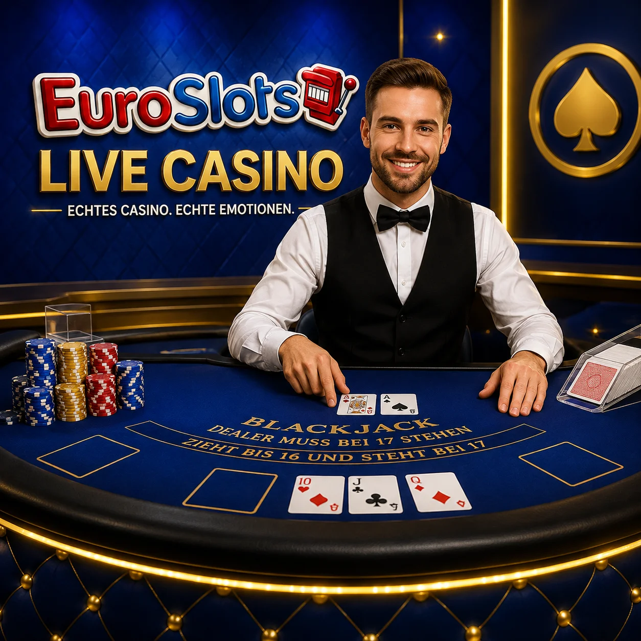 Live-Tische von Evolution bei EuroSlots